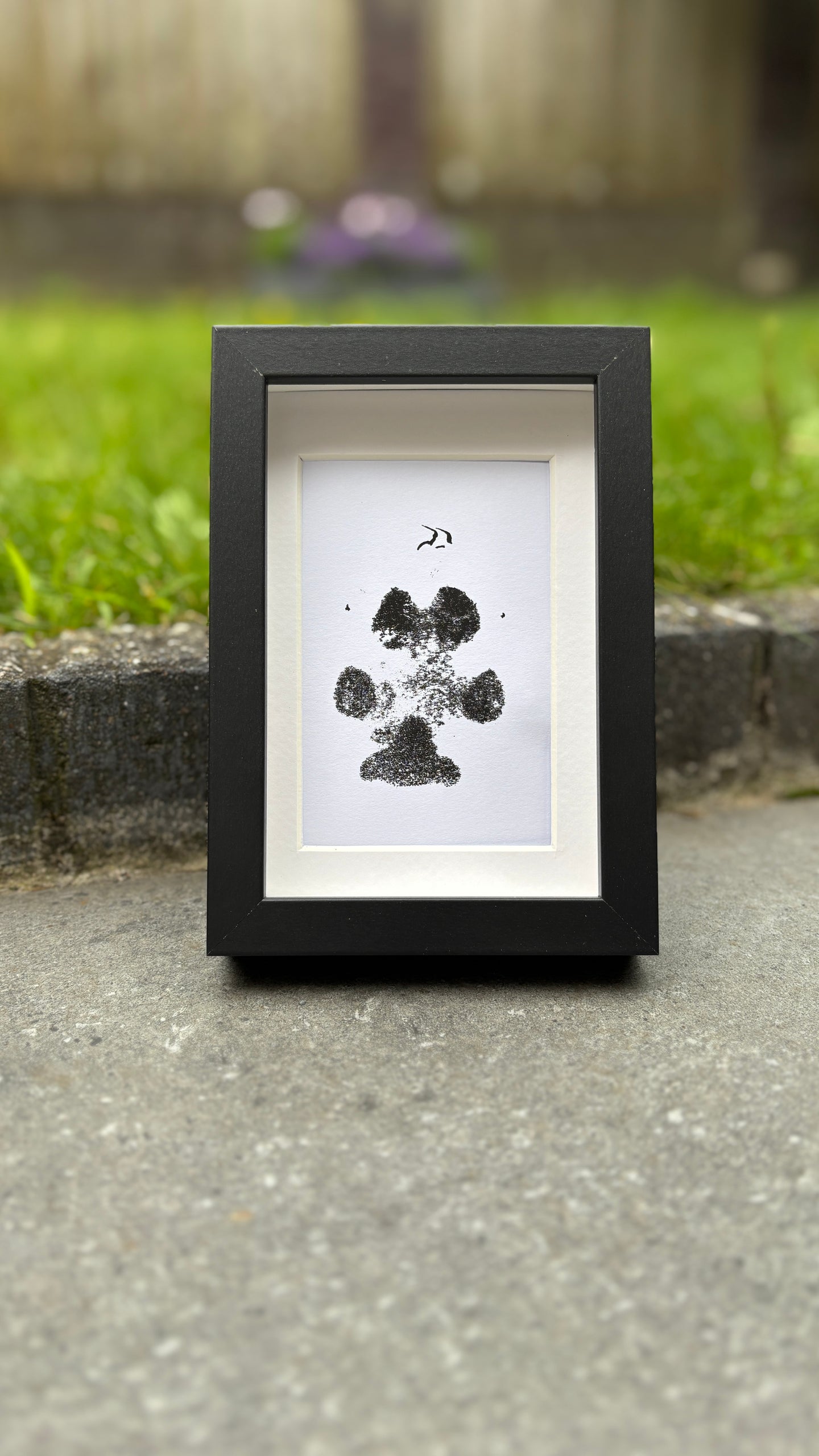 Zelf pootafdruk maken van je hond met de Golden Prints Kit